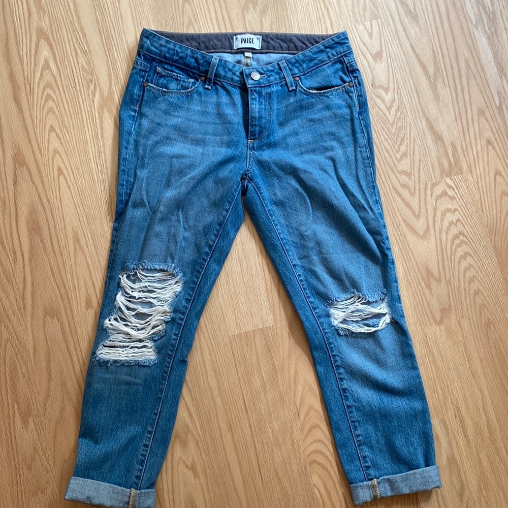 Paige Jimmy Jimmy ankle jeans